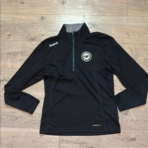 NHL Minnesota Wild Center Ice Collection Reebok Quarter Zip Pullover